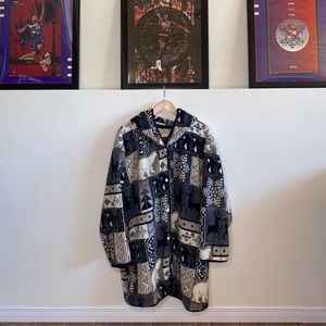 Vintage 90s Nature AOP Fleece